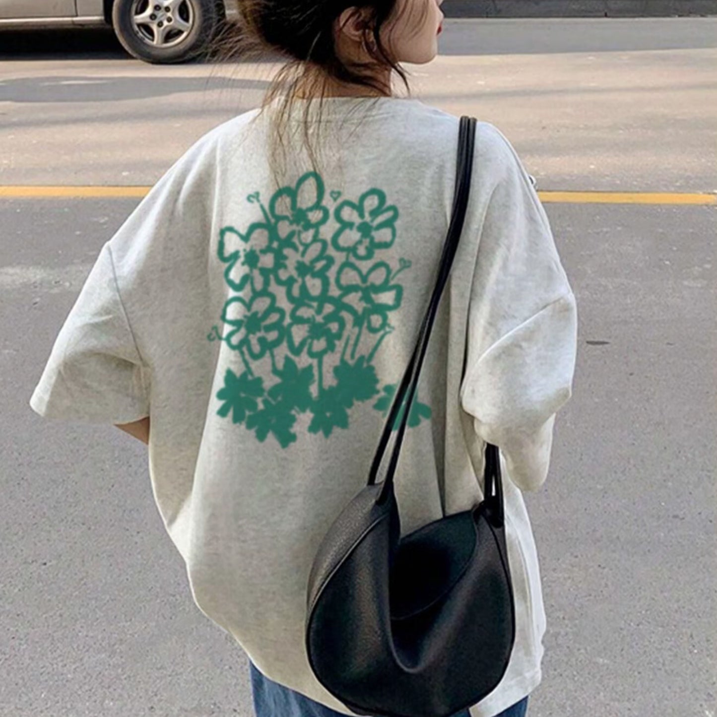 トクトク SALE プリント T シャツ レディース 半袖 丸首 綿 100 コットン素材 カジュアル 夏服 ゆったり トレンドファッション 夏新作 大人可愛い 着心地良い 肌にやさしい 防汗速乾 通気性抜群 ペアコーデ カップルコーデ対応 デザイン豊富 大人カジュアル