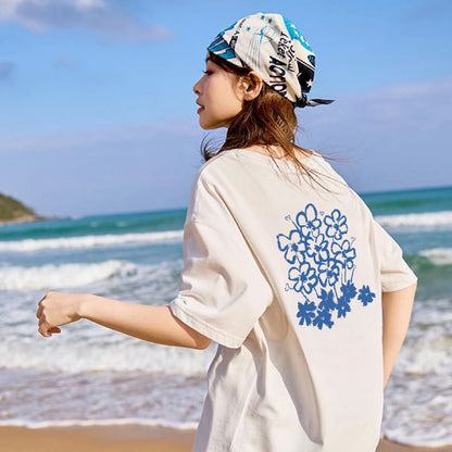 トクトク SALE プリント T シャツ レディース 半袖 丸首 綿 100 コットン素材 カジュアル 夏服 ゆったり トレンドファッション 夏新作 大人可愛い 着心地良い 肌にやさしい 防汗速乾 通気性抜群 ペアコーデ カップルコーデ対応 デザイン豊富 大人カジュアル