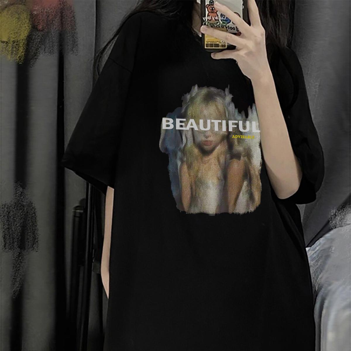 プリントTシャツ レディース 半袖 綿100 丸首 天然素材 ゆったり 夏服 カジュアル おしゃれ 2025年夏新作 トレンド 速乾 通気性抜群 着心地快適 肌触り優しい ペアコーデ あり デザイン豊富